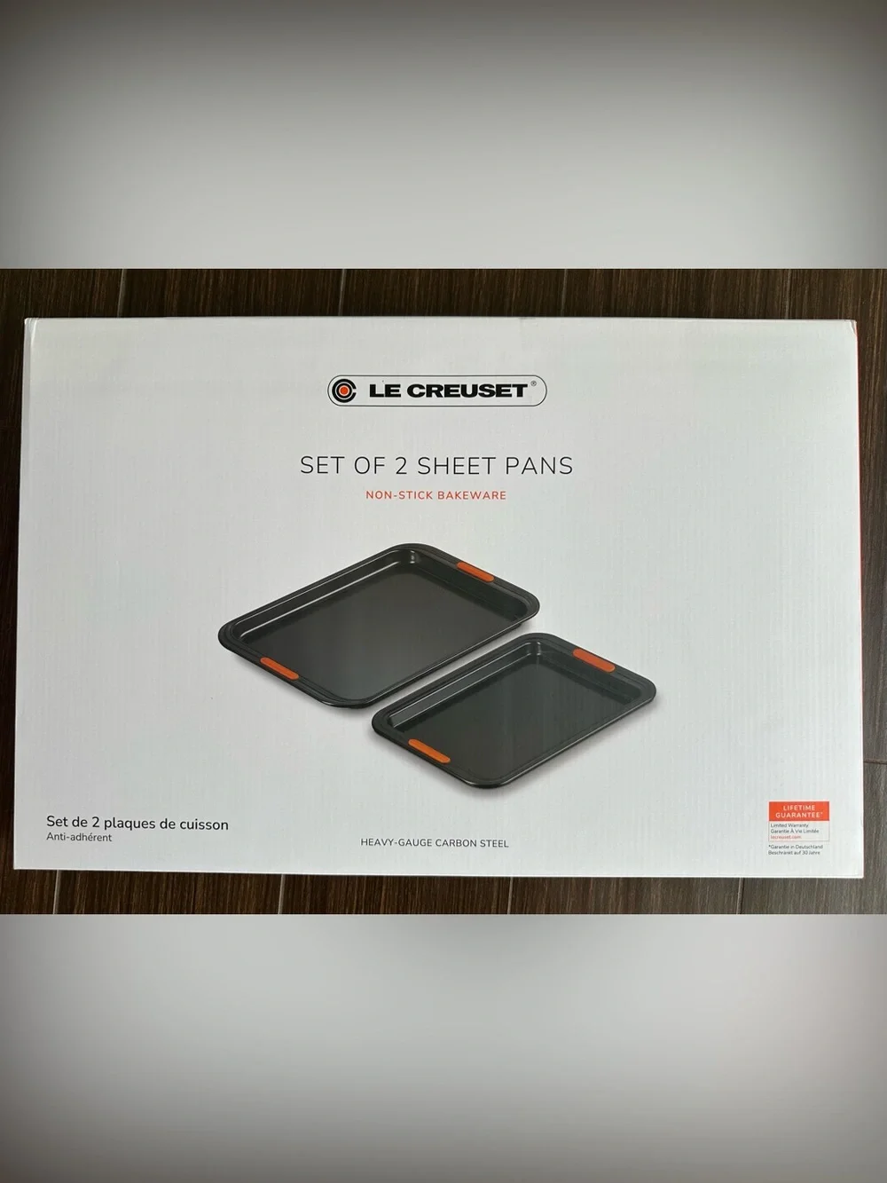 NEW 3 Pc Set 🚨 Le Creuset Baking Sheets S M L NIB